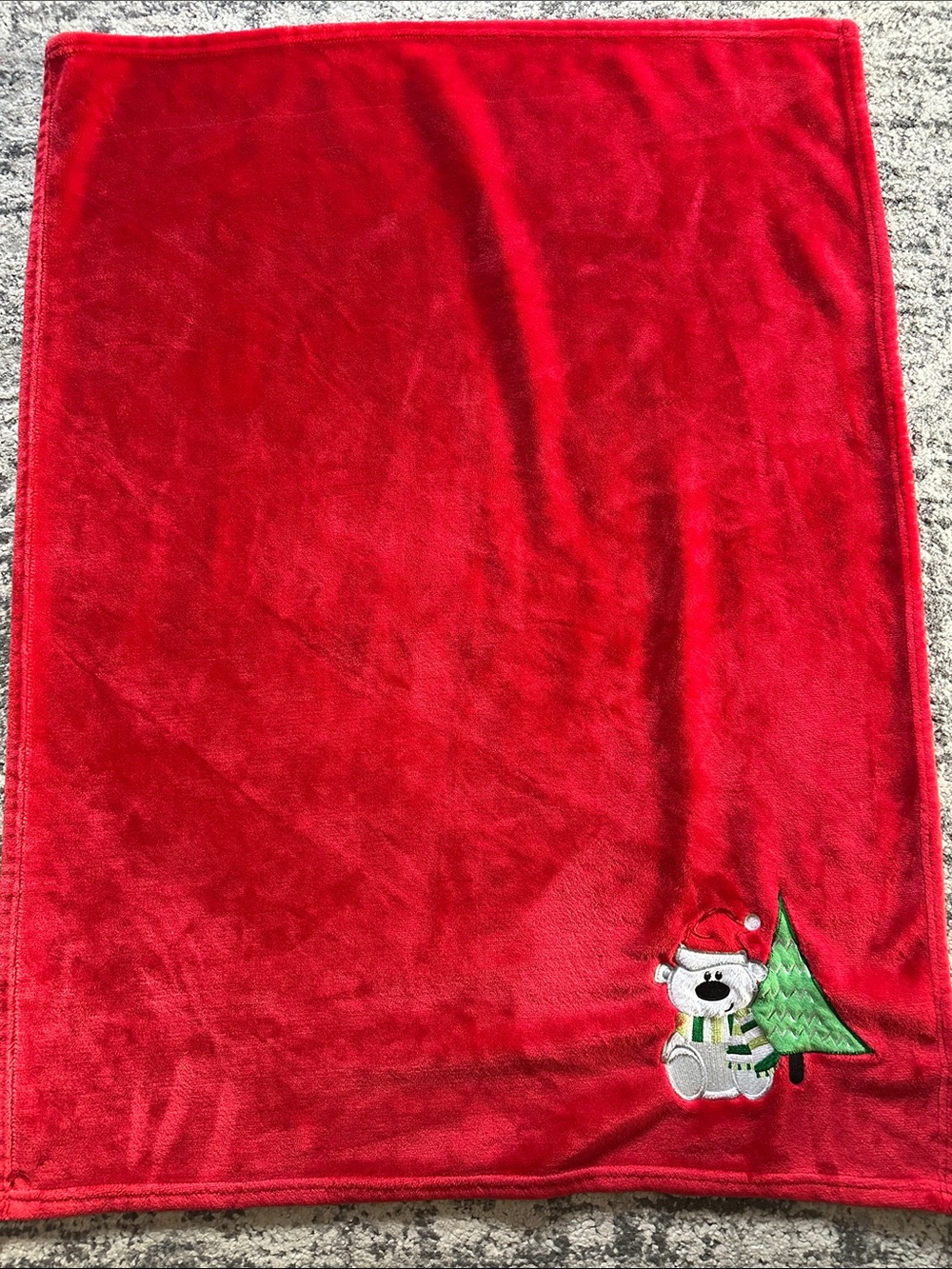 Baby Xmas Fleece Blanket